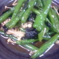 TTkichen's cooksnap of when they made しし唐とえのき茸の炒め海苔和え.