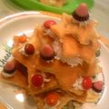 まいこ５５'s cooksnap of when they made 簡単♪クリスマス★ミニツリーケーキ♪.