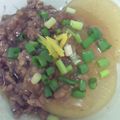 モォモォちゃん's cooksnap of when they made かぶのひき肉あんかけ.