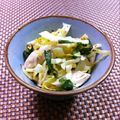 ayachobin's cooksnap of when they made キャベツとささみのサラダ・マスタード風味.