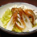 kigiri's cooksnap of when they made ちくわとキャベツと豆腐の優しい煮浸し.