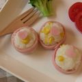 こうたろちゃん's cooksnap of when they made 幼児食　ピンクのおにまき.