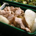 marimorin's cooksnap of when they made カブと豚肉のジンジャーソテー.