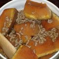 maronkuro's cooksnap of when they made かぼちゃのひき肉あんかけ.