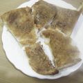 3姉妹ちゃんママ's cooksnap of when they made 簡単すぎるっ黒糖みるくトースト.