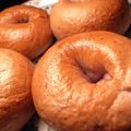 tomokoshiawase's cooksnap of when they made ブルーベリー＆ハニーのベーグル.
