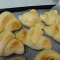 アズーロコンパクト's cooksnap of when they made パイシートで✿ちょこっとクロワッサン風.