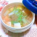 つつくみ's cooksnap of when they made 簡単スピーディ☆残った白菜で味噌汁.