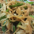 chiijyou's cooksnap of when they made ごぼうとピーマンのきんぴら.