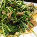 美しきロクサーヌ's cooksnap of when they made 豚肉と水菜のにんにく醤油炒め.