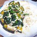 kokakokko's cooksnap of when they made カボチャとほうれん草のマヨネーズ焼き.