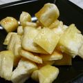 yukanosuke's cooksnap of when they made 油で揚げない☆パンのかりんとう☆.