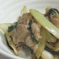 umemodoki's cooksnap of when they made 焼肉のタレで冷蔵庫の残り物炒め.