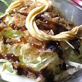 横浜のゆか's cooksnap of when they made ダイエッターのお好み焼き!?.