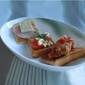 紫君子蘭's cooksnap of when they made パンDEカナッペ.