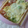 cheertomo's cooksnap of when they made ルクエで♡アボガドとトマトのオムレツ.