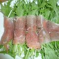 miz503's cooksnap of when they made ★超簡単！水菜の生ハム巻き★.