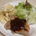 papikun's cooksnap of when they made 若鶏グリル　ガスト風ガーリックソース.