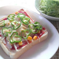 スージー＆ジル's cooksnap of when they made 簡単☆ぱぱっと　ピザ風トースト.