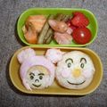 winchan's cooksnap of when they made あかちゃんまん（キャラ弁）.