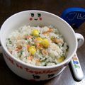 かのんママ（'-'*）'s cooksnap of when they made わかめスープのわかめご飯.