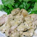オレンジとろ's cooksnap of when they made 鶏胸肉のソテー♡マスタードクリームソース.