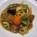 たぁじぃ's cooksnap of when they made ちょっぴり秋色♪黒酢の酢豚.