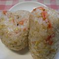 のんのんSTELLA's cooksnap of when they made 新陳代謝UP↑↑えびとかつおのおにぎり✿.