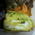はちゅっこ's cooksnap of when they made お弁当♫ゴマ・青海苔の卵焼き.