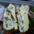 九道礼菜's cooksnap of when they made 栄養たっぷり♫♬大葉としらすの卵焼き.