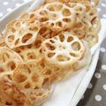 とろままちゃん's cooksnap of when they made レンコンチップ.