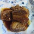 はっぴーはりぼ's cooksnap of when they made ☆圧力鍋★やわらか～スペアリブ☆.
