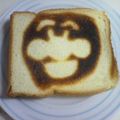 はっぴーはりぼ's cooksnap of when they made ☆アンパンマン☆トースト.