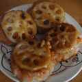 未来の栄養士's cooksnap of when they made ★もっちもち♪ベジバーグ風蓮根餅★.