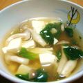 keiかな's cooksnap of when they made きのこと豆腐のあんかけスープ.