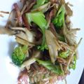 maihina♩'s cooksnap of when they made ベーコン炒めのゴボウ.