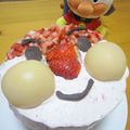 カヨ２８'s cooksnap of when they made いちごクリーム.