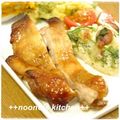 ののぉ's cooksnap of when they made 漬けて焼くだけ！鶏の照り焼き♪.