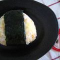 ピンクのたまご's cooksnap of when they made かつおぶし＆チーズのおにぎり.
