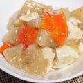 yuihiko's cooksnap of when they made 残り野菜と大根ひき肉豆腐あんかけ.