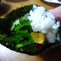たくやときみこ's cooksnap of when they made 我が家の定番！ 手巻きずしにコリアンダー.