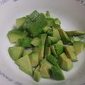 shouko's cooksnap of when they made 堅いアボカドを食べられるように…；裏技？.
