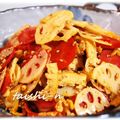 タイシーン's cooksnap of when they made 蓮根と彩り野菜✿炒めなます.