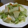 かのこぴー's cooksnap of when they made 白菜の浅漬け☆de☆白菜とリンゴのサラダ.