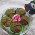 miyuki12's cooksnap of when they made *小豆ときなこの米ぬかマフィン*.