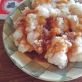 いちご畑のプチ王子's cooksnap of when they made 大根おろしでさっぱり☆揚げもち.