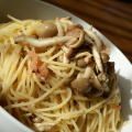 ju_10's cooksnap of when they made たらことしめじのスパゲッティ.