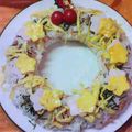 奈菜＝竜ちゃんママ's cooksnap of when they made クリスマス☆リースの簡単お寿司☆.