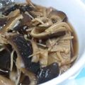 ユーロン's cooksnap of when they made きのこのだし醤油煮.