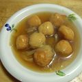 リナリオ's cooksnap of when they made 高野豆腐団子と白菜の☆イソフラボンな煮物.
